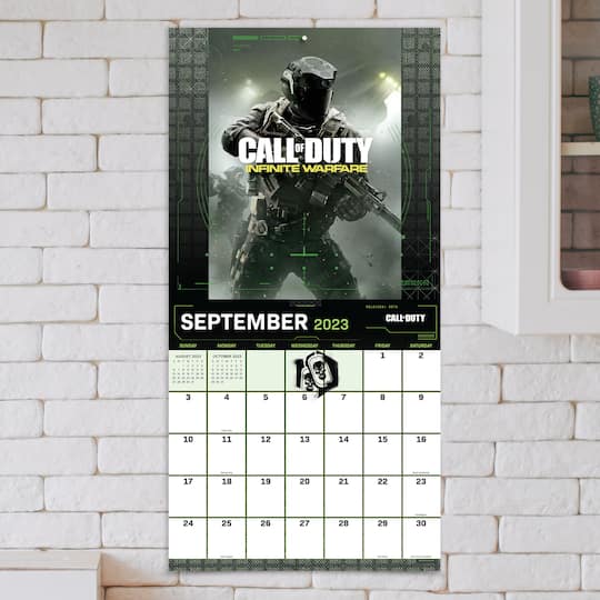 TF Publishing 2023 Call of Duty Wall Calendar Michaels